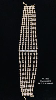 Gold Sheeshpatti with Enamel