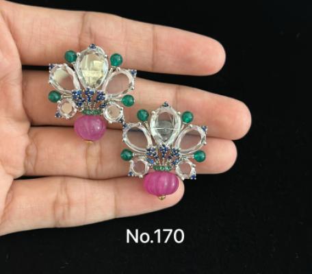 Colorful Floral Earrings