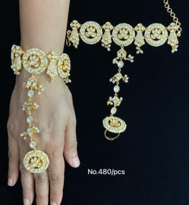 Gold Plated Hand Jewelry Set