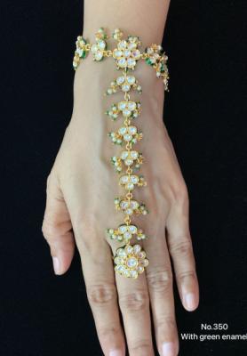 Gold Floral Bracelet