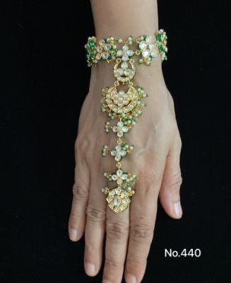 Gold Plated Floral Bracelet