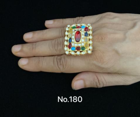 Colorful Gemstone Ring