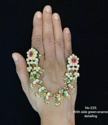 Gold Plated Floral Ring