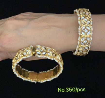 Gold and Pearl Bracelet