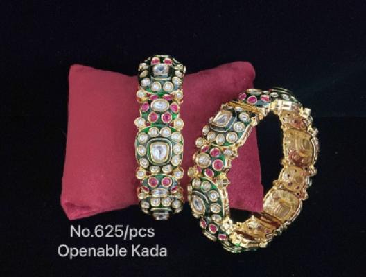 Openable Kada with Stones