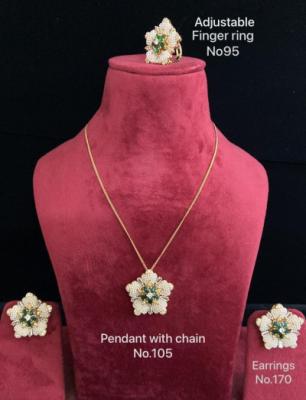 Flower Jewelry Set