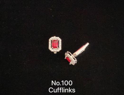 Red Gem Cufflinks