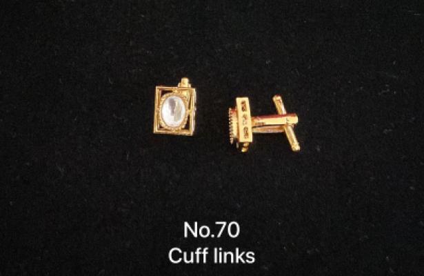 Gold Cuff Links