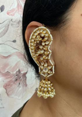 Gold Plated Pearl Earrings