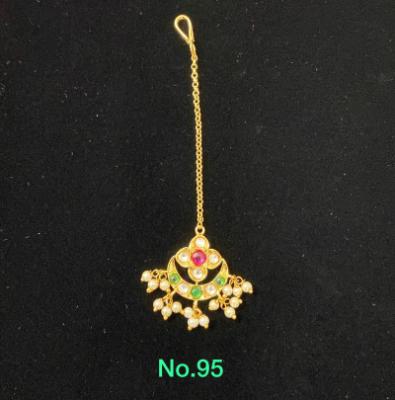 Gold Pendant with Gemstones