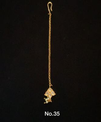 Gold Floral Pendant