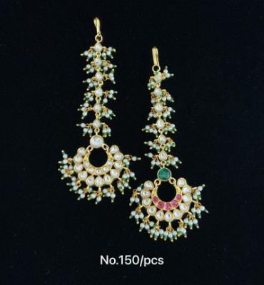 Gold Plated Chandelier Earrings